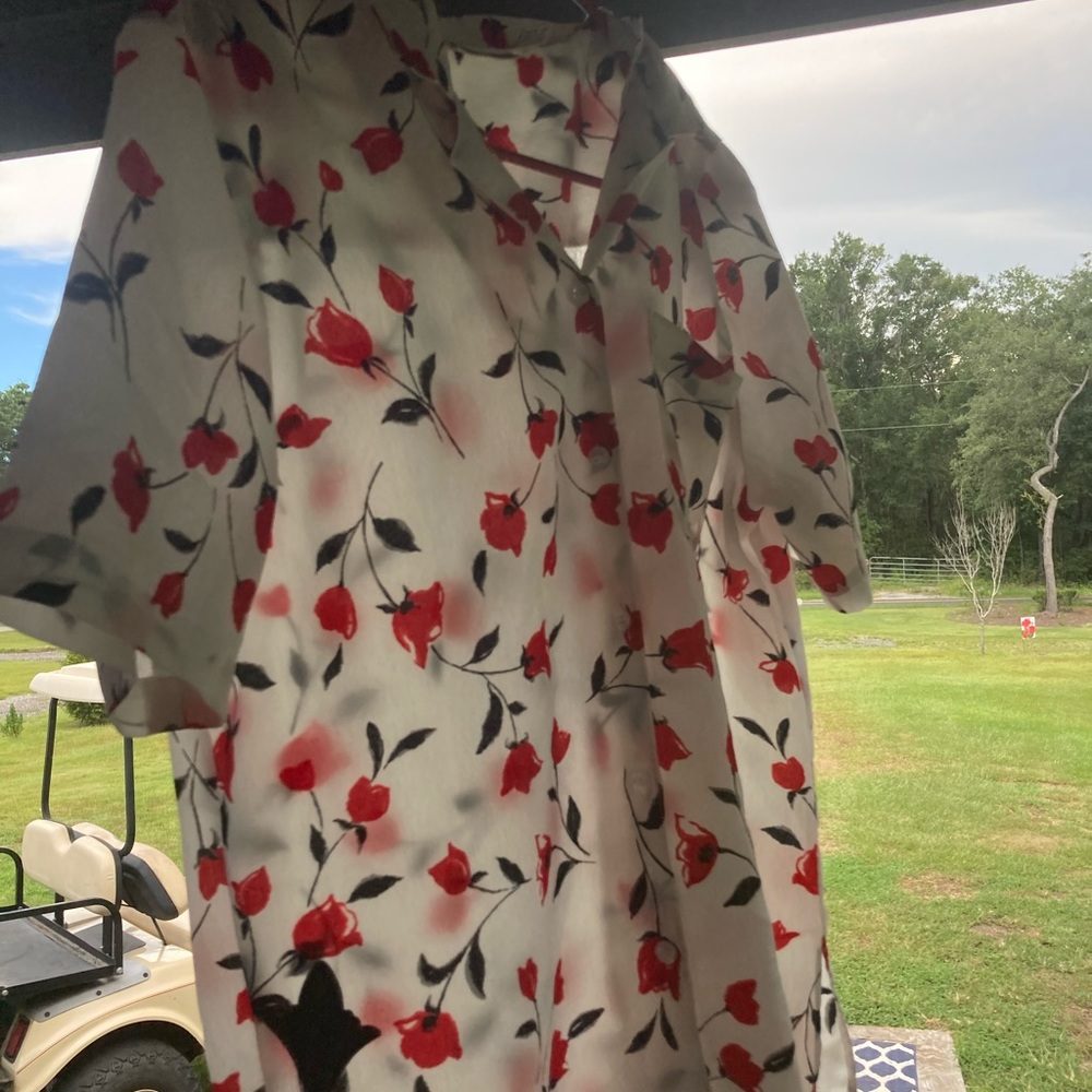 floral hawaiian shirt